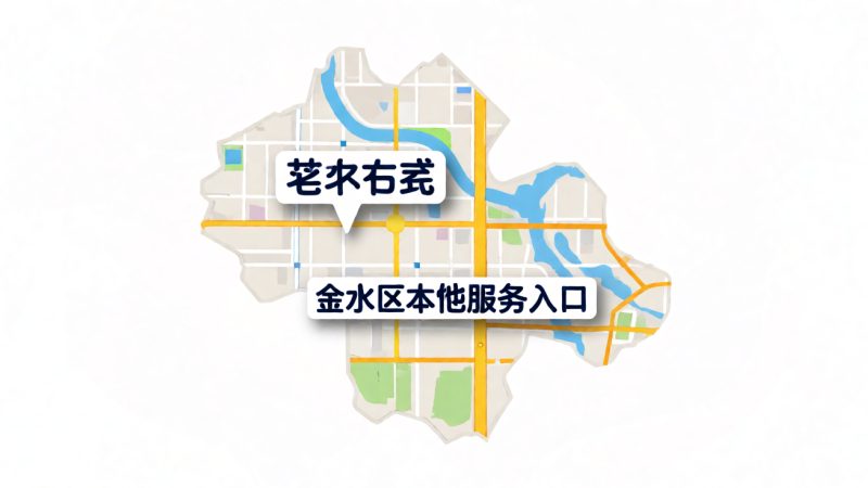联系方式与金水区本地服务入口 示意图