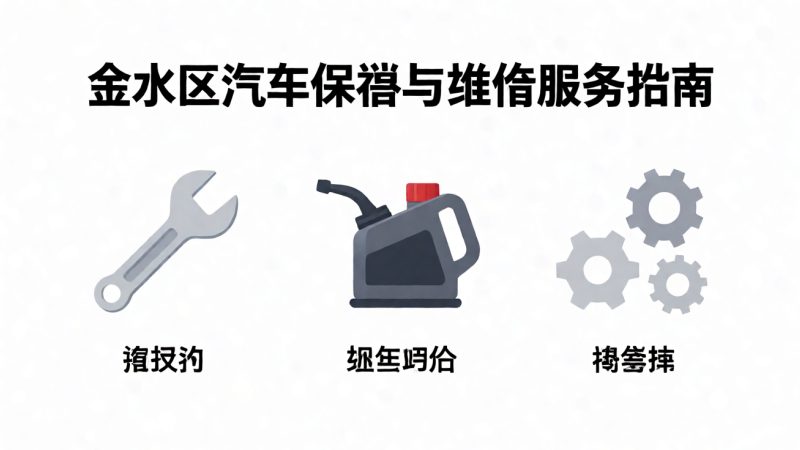 金水区汽车保养与维修服务指南 示意图